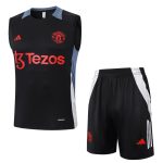 Debardeur Short Manchester United 2024 2025 Noir