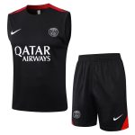 Debardeur Short PSG 2024 2025 Noir Foncé