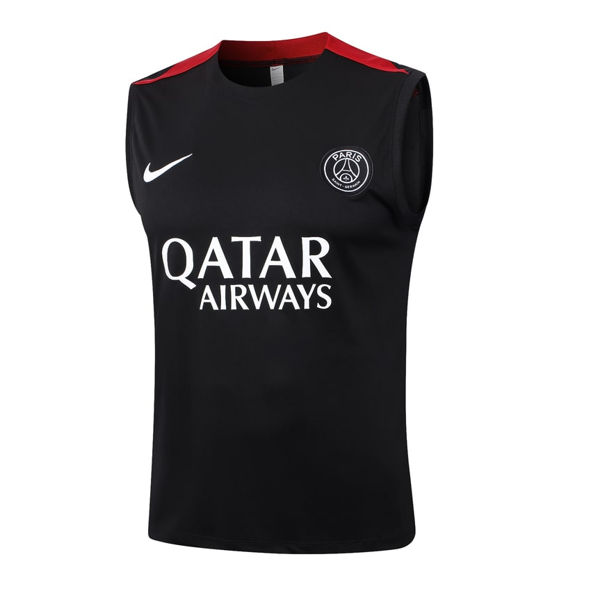 Debardeur Short PSG 2024 2025 Noir Foncé