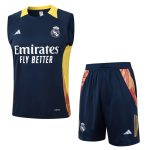 Debardeur Short Real Madrid 2024 2025 Bleu Jaune