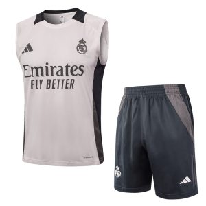 Debardeur Short Real Madrid 2024 2025 Gris