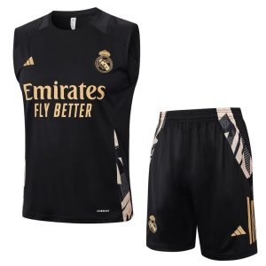 Debardeur Short Real Madrid 2024 2025 Noir