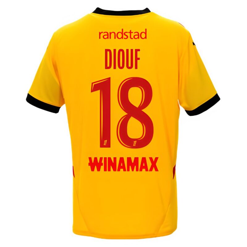 Maillot Rc Lens Domicile 2024 2025 Diouf – Image 2