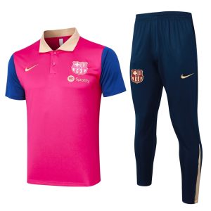 Survetement Barca Polo 2024 2025 Rose