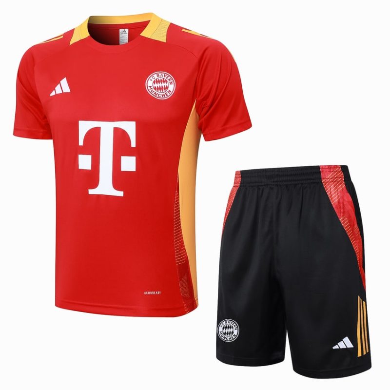 Survetement Bayern Munich Polo 2024 2025 Rouge Clair