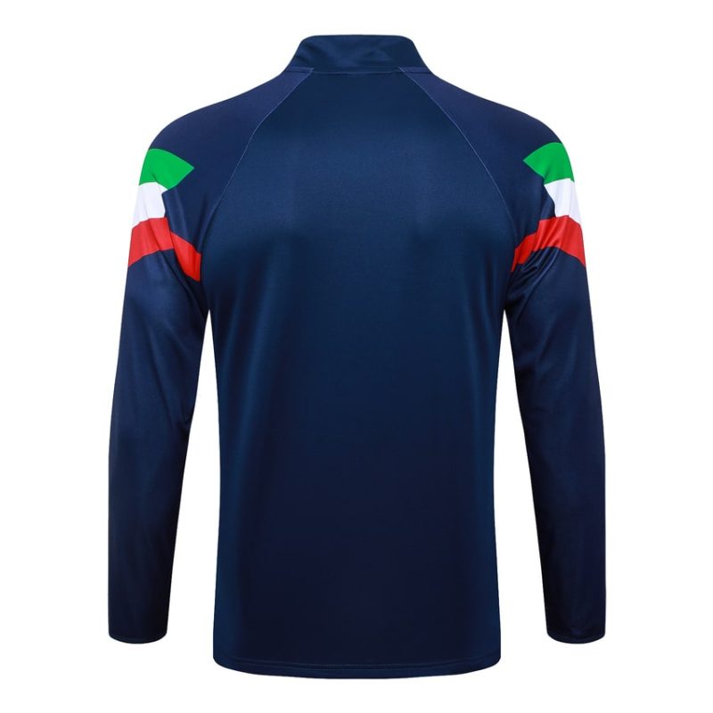 Survetement Italie Training 2024 2025 Bleu Foncé