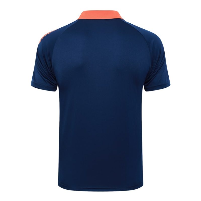 Survetement Manchester United Polo 2024 2025 Bleu