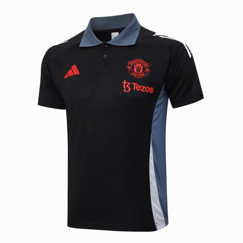 Survetement Manchester United Polo 2024 2025 Noir