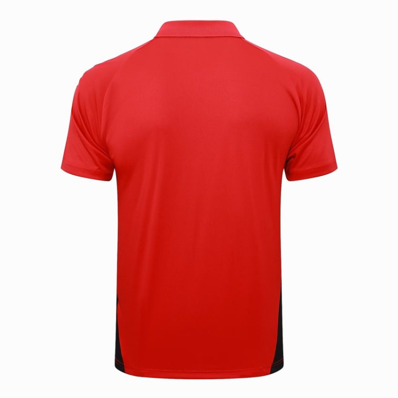 Survetement Manchester United Polo 2024 2025 Rouge