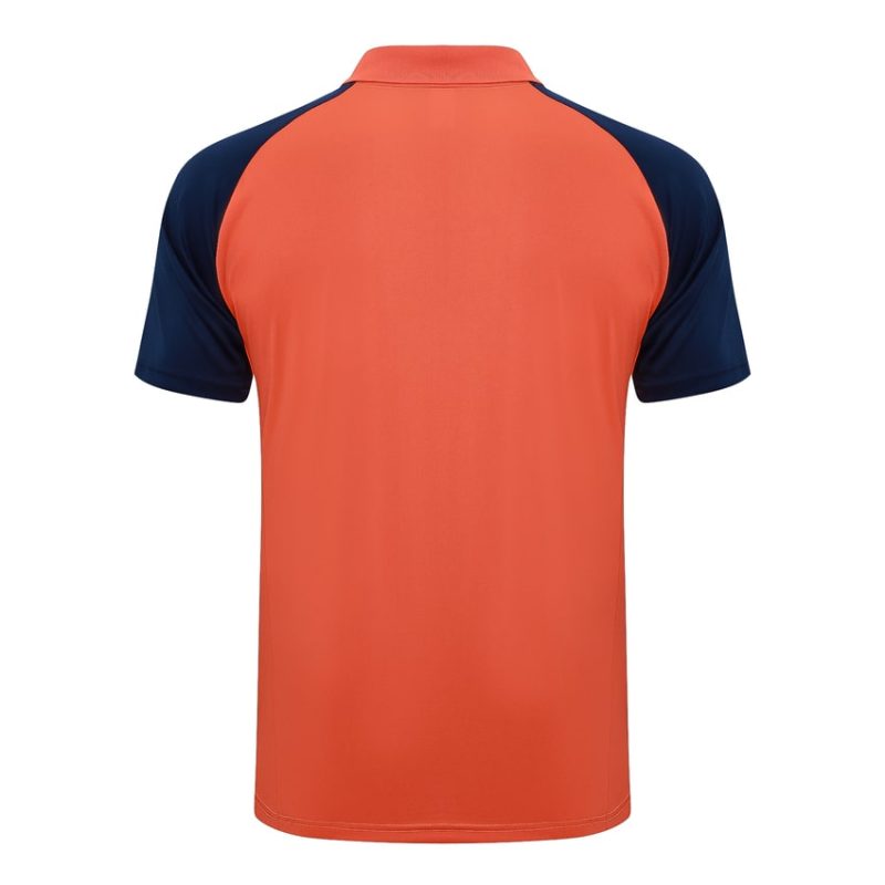 Survetement Manchester United Polo 2024 2025 Orange