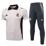 Survetement Real Madrid Polo 2024 2025 Gris Rosé