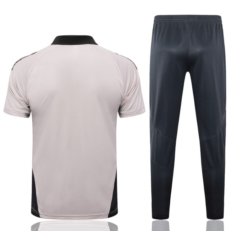 Survetement Real Madrid Polo 2024 2025 Gris Rosé