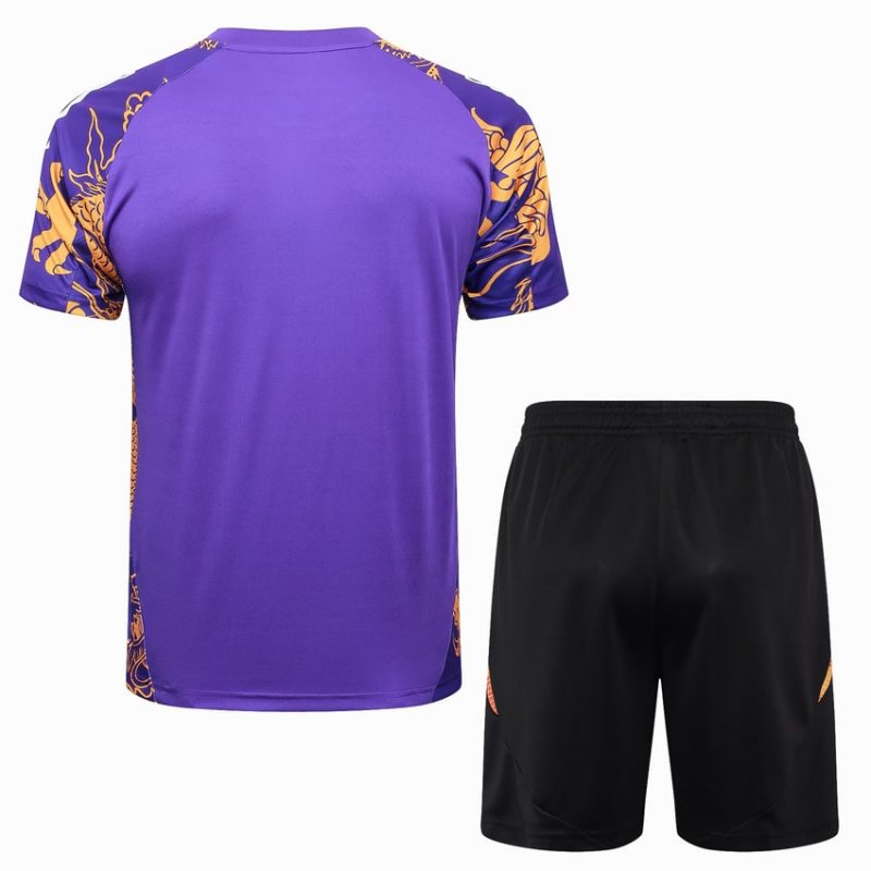 Survetement Real Madrid Polo 2024 2025 Violet Dragon