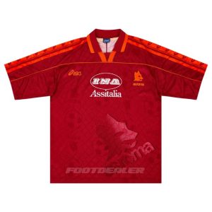 Maillot AS Roma Domicile 1995 1996