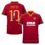 Maillot AS Roma Domicile 1998 1999 Totti