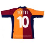 Maillot AS Roma Domicile 2001 2002 Totti