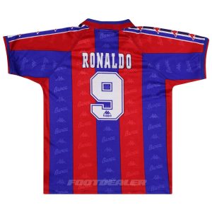 Maillot Barca Domicile 1996 1997 Ronaldo