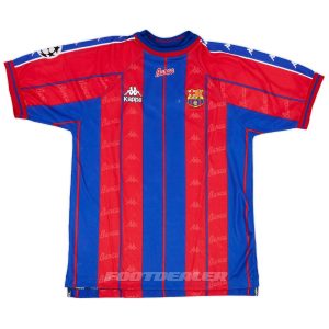 Maillot Barca Domicile 1997 1998 Rivaldo