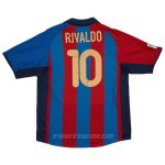 Maillot Barca Domicile 2001 2002 Rivaldo