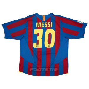 Maillot Barca Domicile 2005 2006 Messi