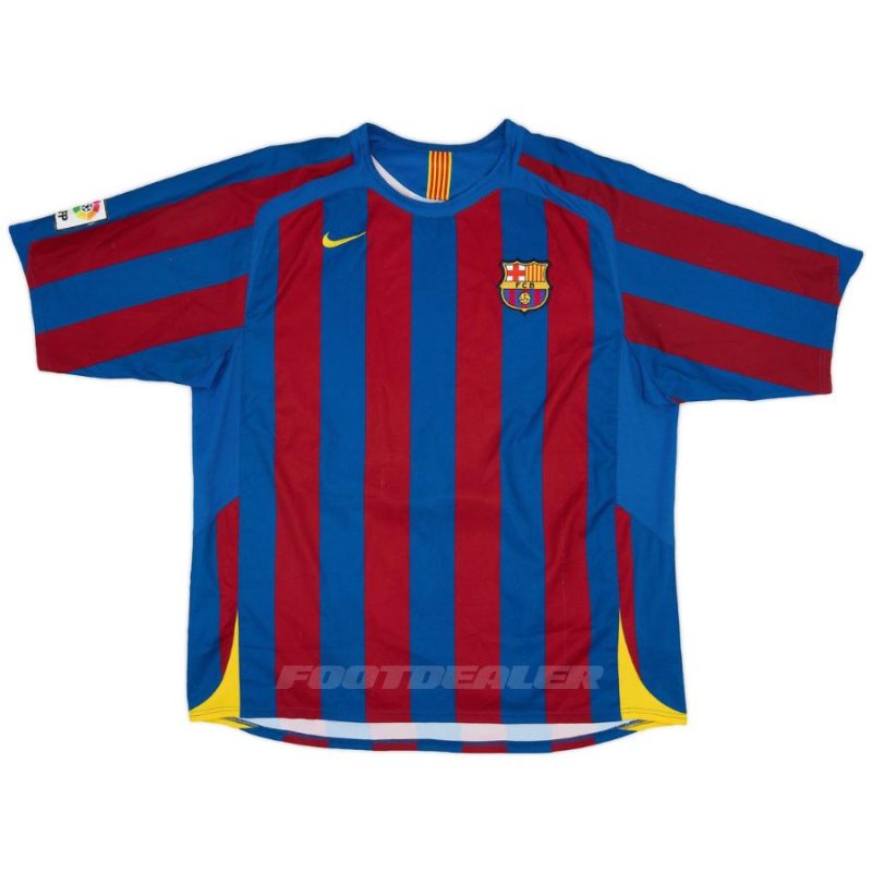 Maillot Barca Domicile 2005 2006 Messi