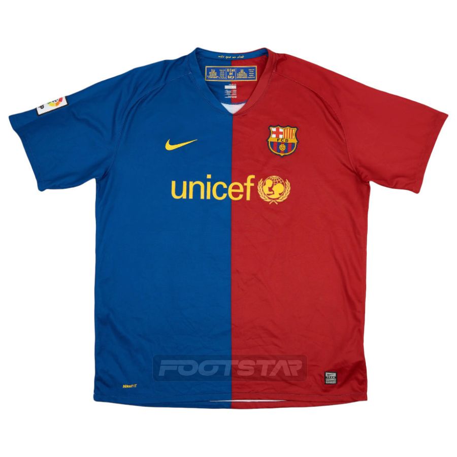 Maillot Barca Domicile 2008 2009 Puyol