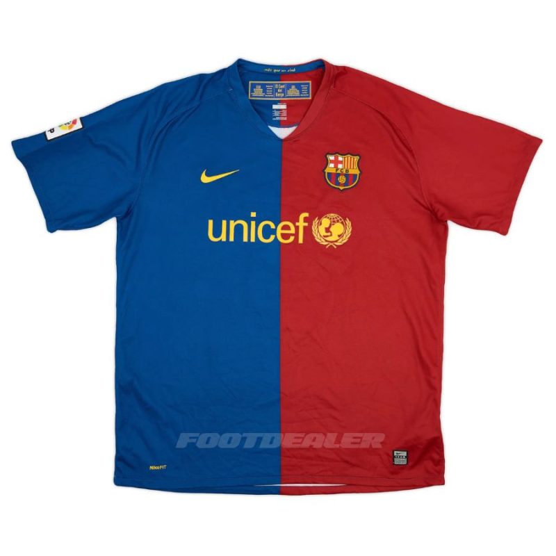 Maillot Barca Domicile 2008 2009 Puyol