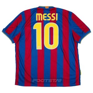 Maillot Barca Domicile 2009 2010 Messi