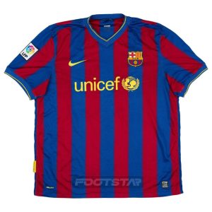 Maillot Barca Domicile 2009 2010 Messi