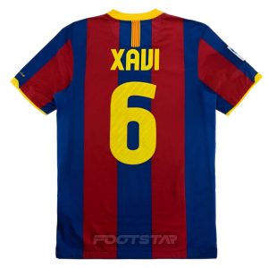 Maillot Barca Domicile 2010 2011 Xavi