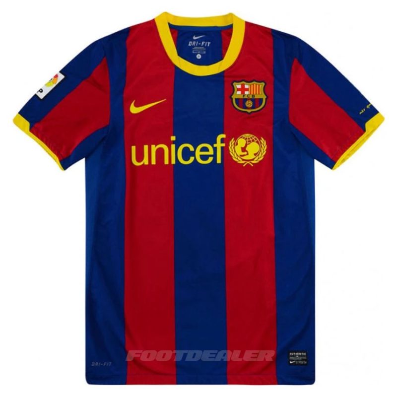 Maillot Barca Domicile 2010 2011 Xavi