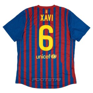 Maillot Barca Domicile 2011 2012 Xavi