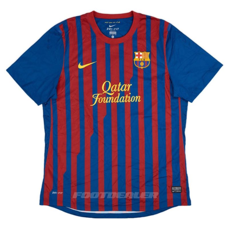 Maillot Barca Domicile 2011 2012 Xavi