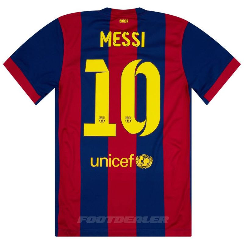 Maillot Barca Domicile 2014 2015 Messi