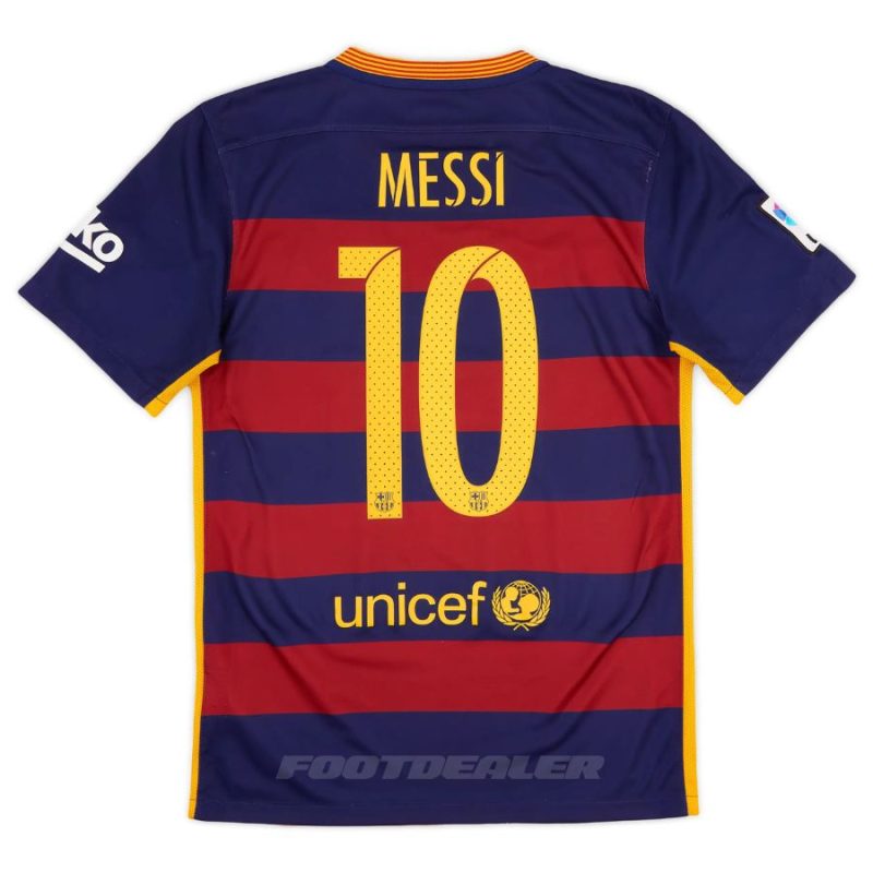 Maillot Barca Domicile 2015 2016 Messi