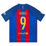 Maillot Barca Domicile 2016 2017 Suarez