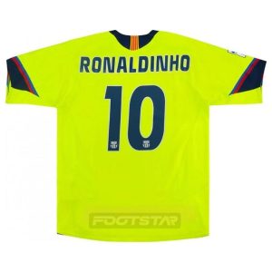 Maillot Barca Exterieur 2005 2006 Ronaldinho