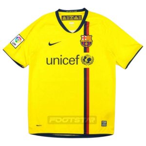 Maillot Barca Exterieur 2008 2009 Iniesta