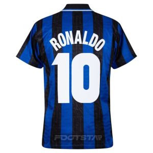 Maillot Inter Milan Domicile 1997 1998 Ronaldo