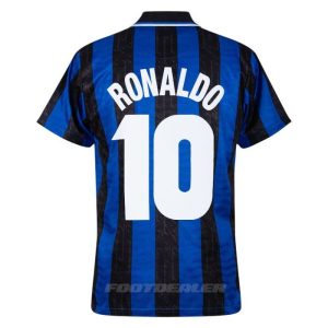 Maillot Inter Milan Domicile 1997 1998 Ronaldo