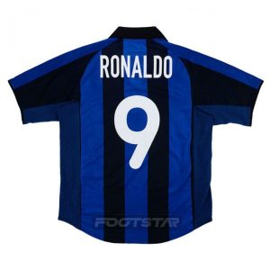 Maillot Inter Milan Domicile 2001 2002 Ronaldo