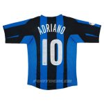 Maillot Inter Milan Domicile 2004 2005 Adriano