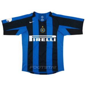 Maillot Inter Milan Domicile 2004 2005 Adriano