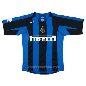 Maillot Inter Milan Domicile 2004 2005 Adriano