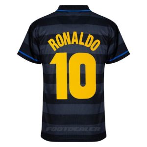 Maillot Inter Milan Exterieur 1997 1998 Ronaldo