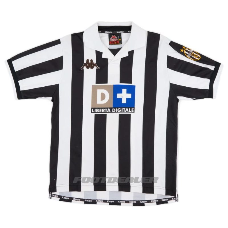 Maillot Juventus Domicile 1998 1999 Zidane