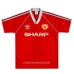 Maillot Manchester United Domicile 1988 1990