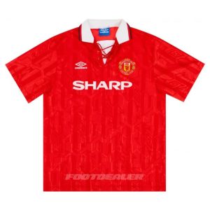 Maillot Manchester United Domicile 1992 1994 Keane