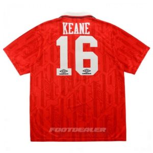 Maillot Manchester United Domicile 1992 1994 Keane