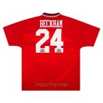 Maillot Manchester United Domicile 1994 1996 Beckham